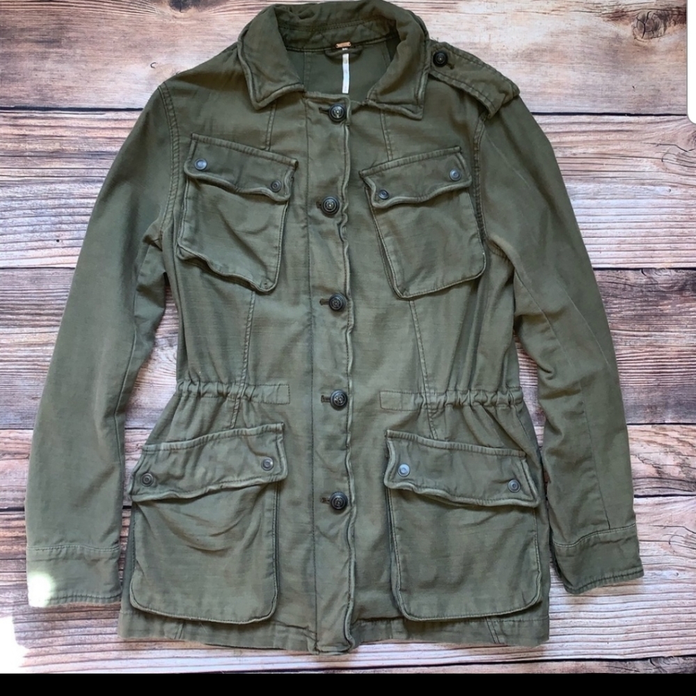 Free people “Not Your Brothers Jacket”